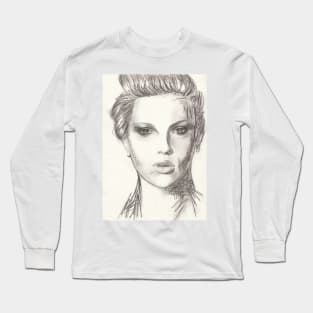 Scarlett Johansson Long Sleeve T-Shirt